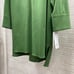 PICONE Olive Green V-Neck Polo Shirt, Size L
