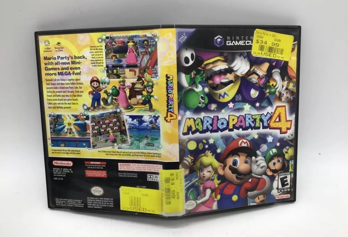 Mario Party 4 for Nintendo GameCube