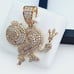 925 Sterling Silver Cubic Zirconia Pendant, UU1P6A6010