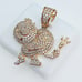 925 Sterling Silver Cubic Zirconia Pendant, UU1P6A6010