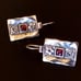 VERY RARE Silpada Sterling & Garnet Earrings
