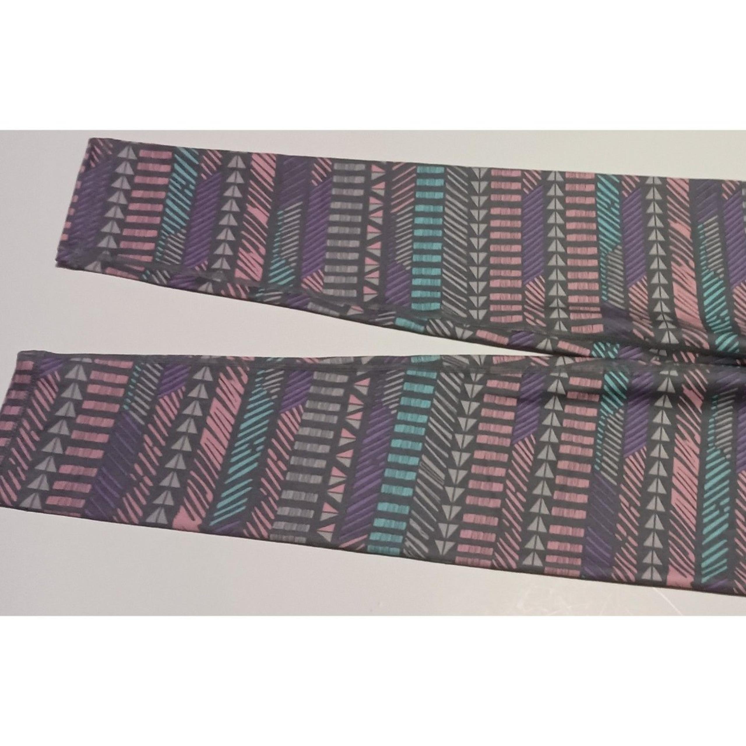 Eddie Bauer: Pink / Grey / Aqua Abstract Pattern, Kids Size 10-12
