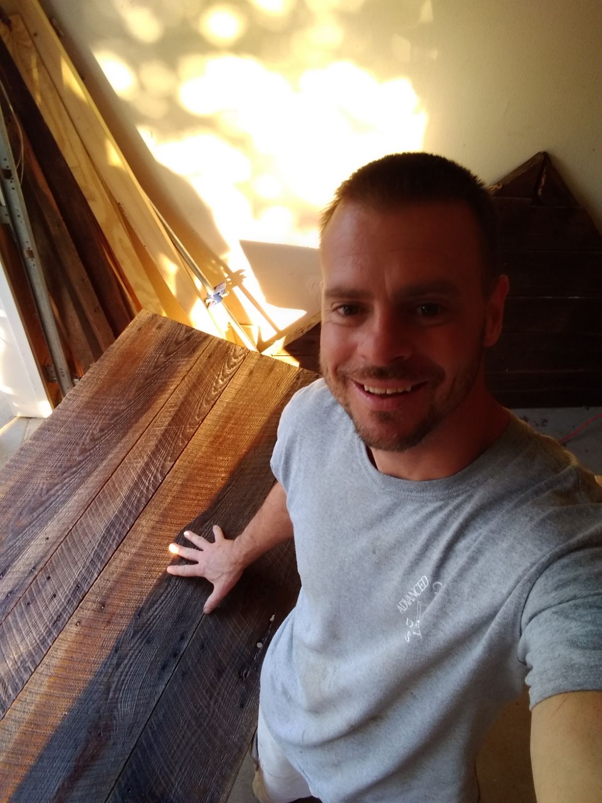 Farmhouse Barndoor Table