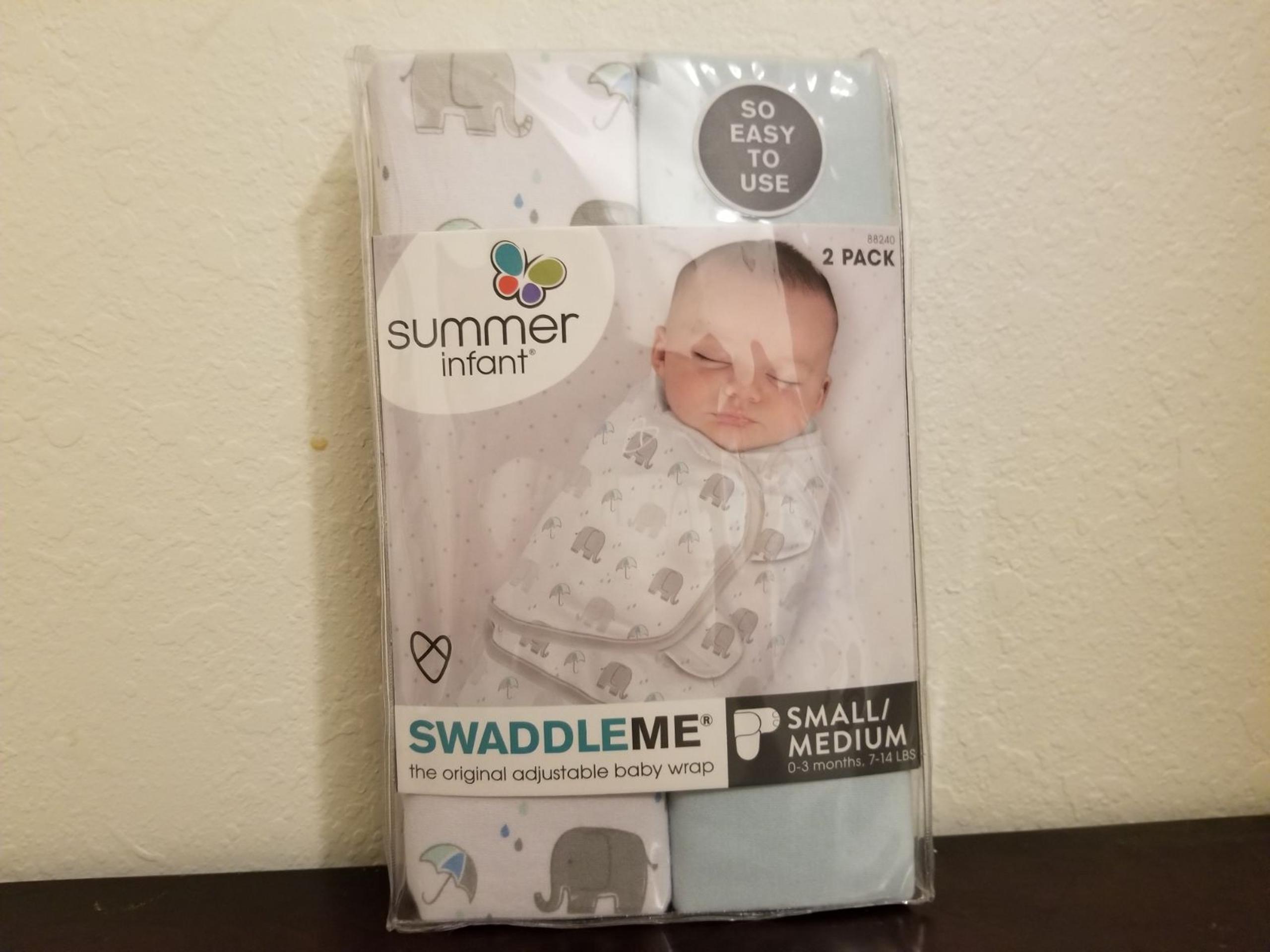 Summer Infant Swaddle Me - 2 pack