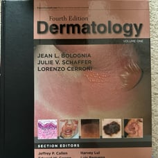 Bolognia Dermatology Fourth Edition Volume 1 and Volume 2 Originally 500