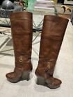 A Pair Of Fab Italian Leather High Heeled Boots By Twice - Eu 37