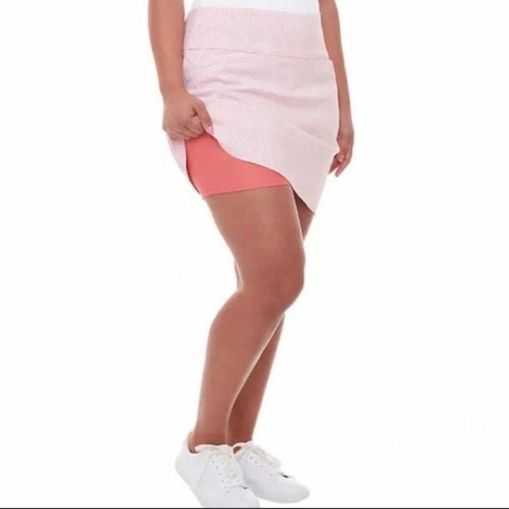 NWOT S.C. & CO. Coral Golf Skort With Pockets 360 Tummy Control Size X-Large