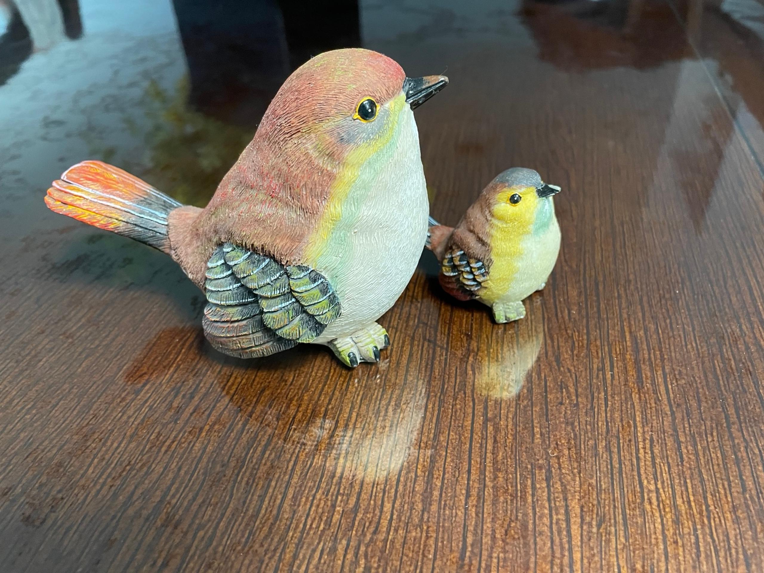 Carolina Wrens Figurine