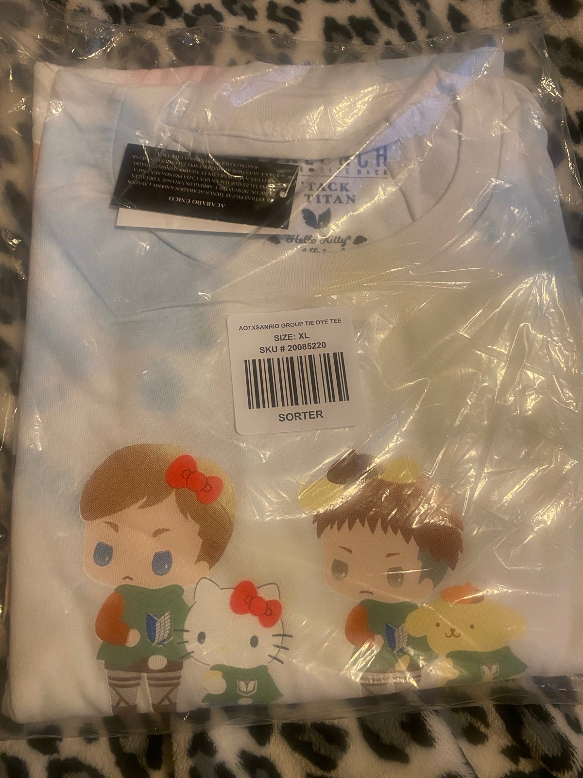 Attack On Titan x Sanrio Shirt