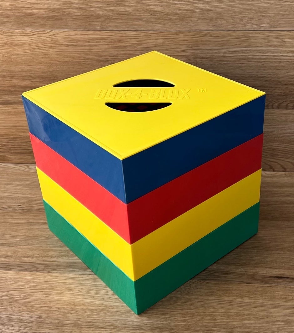 BOX-4-BLOX Blocks store Brick Storage Sorter Sifter Container 10