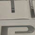 Fit 2022 2023 Toyota Tundra TRD PRO Raised Tailgate Letters Inlay Chrome