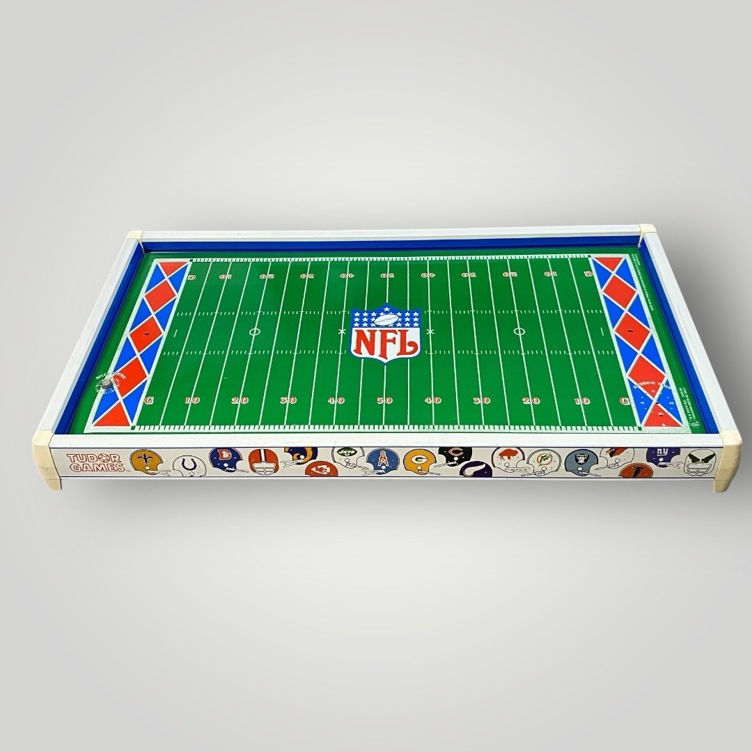 NFL Vintage Tudor Games Super Bowl Electric Football #635 Top Only Needs Repair