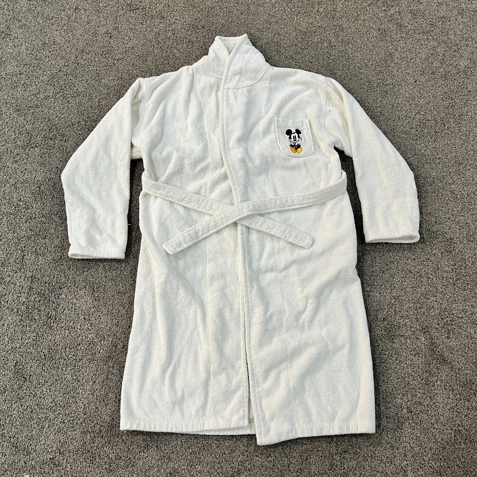 Vintage Disney Embroidered Mickey Robe