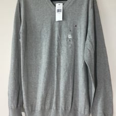 Tommy Hilfiger Men’s Premium Cotton Lightweight VNeck Sweater Size XL NWT