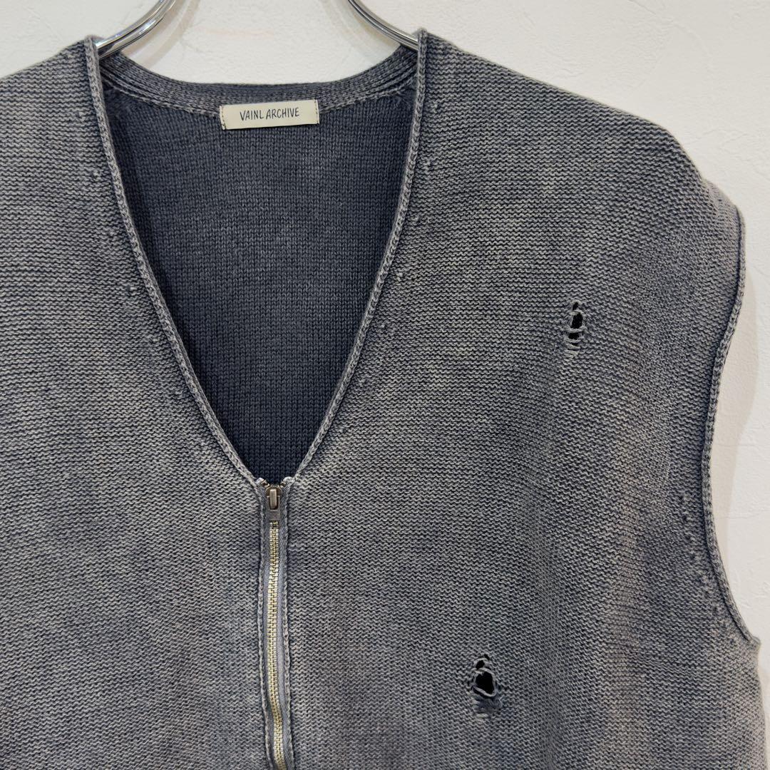 VAINL ARCHIVE [ JEFF-VD ] Knit Vest Vest