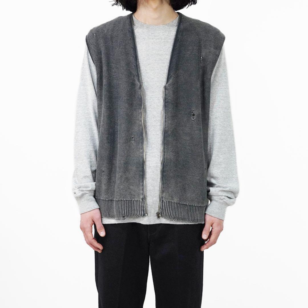 VAINL ARCHIVE [ JEFF-VD ] Knit Vest Vest