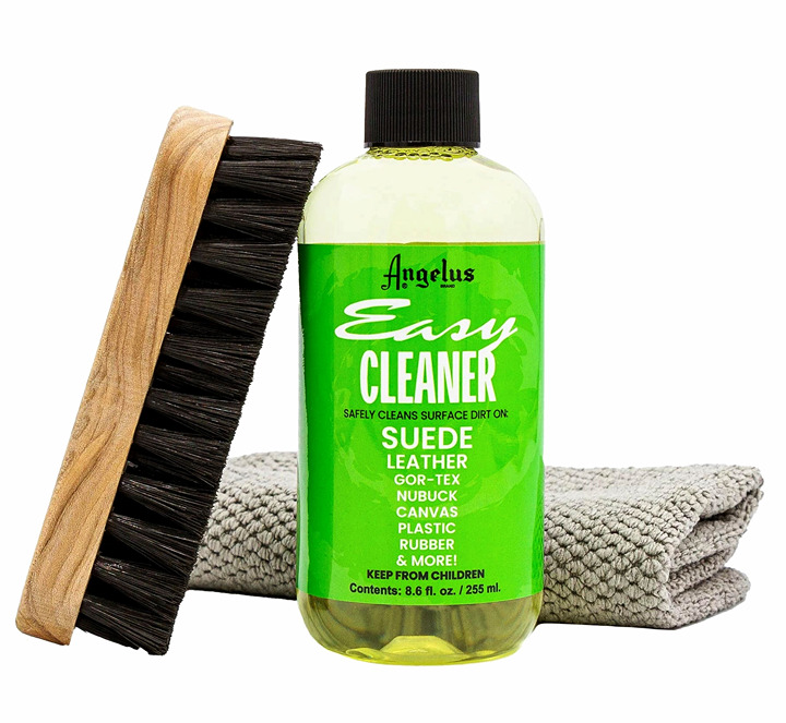 Angelus Easy Cleaner 3 piece Kit for Suede Leather Canvas Sneakers Shoes & Boots