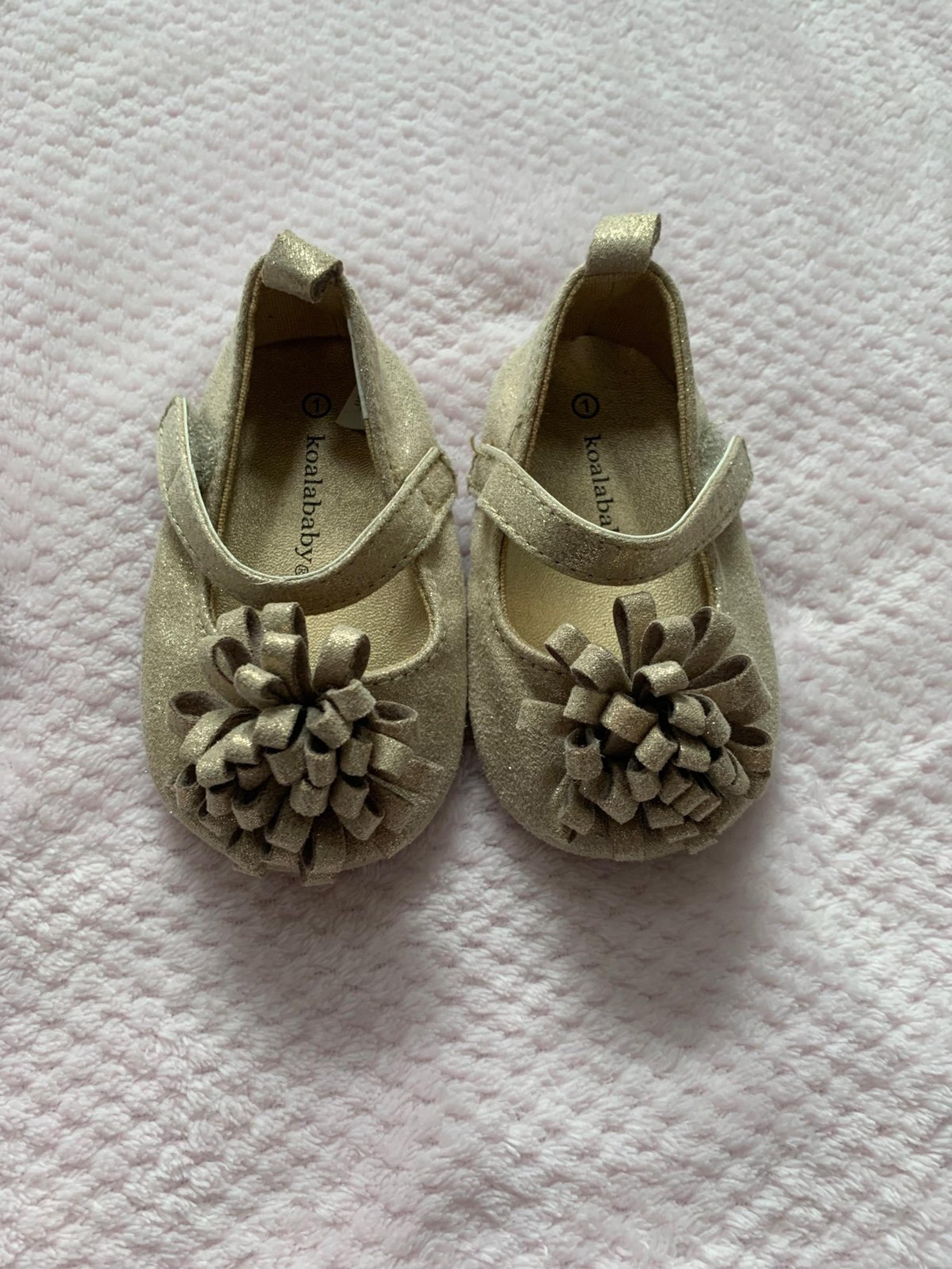 Koala Kids baby girl dress shoes bundle size 1