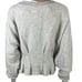 Current Elliott Womens 2 Cotton Sweatshirt Cropped French Terry Gray NWT