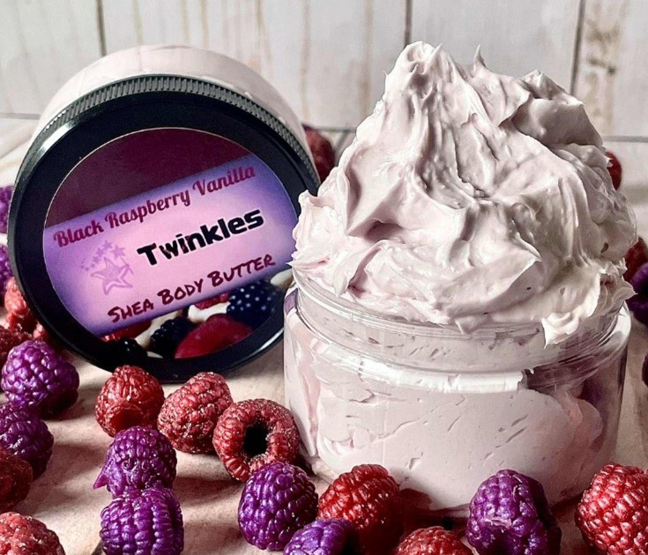 Black Raspberry vanilla whipped body butter