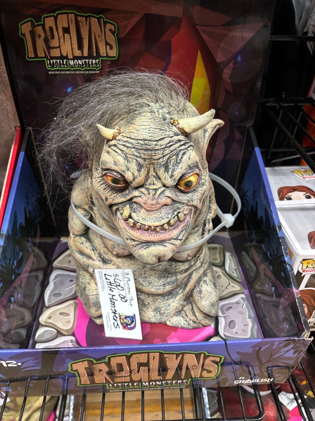 Troglyns COLDRAK LITTLE FREAK MONSTER Hard Latex Prop Ghoulish Productions New