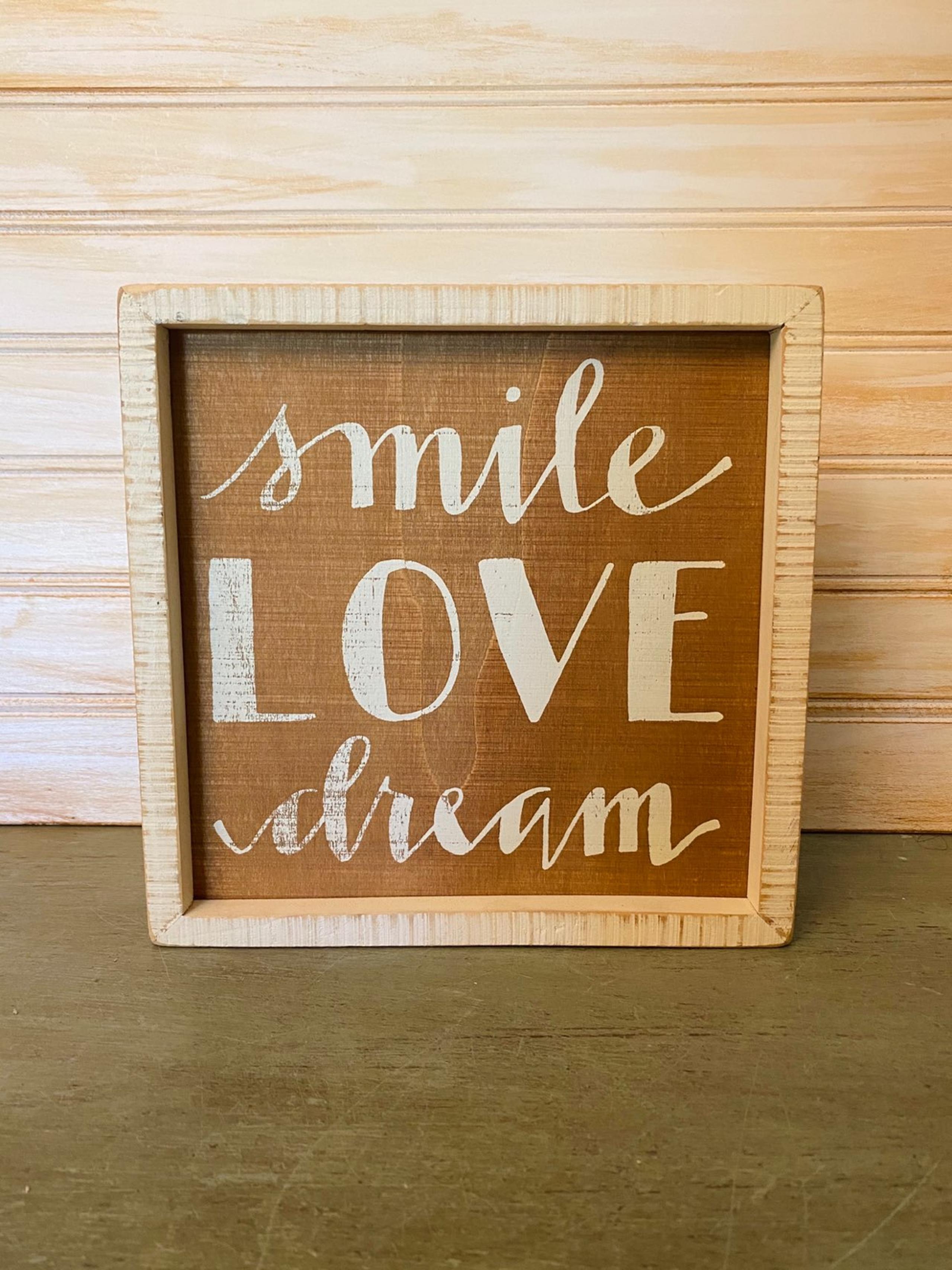Farmhouse sign