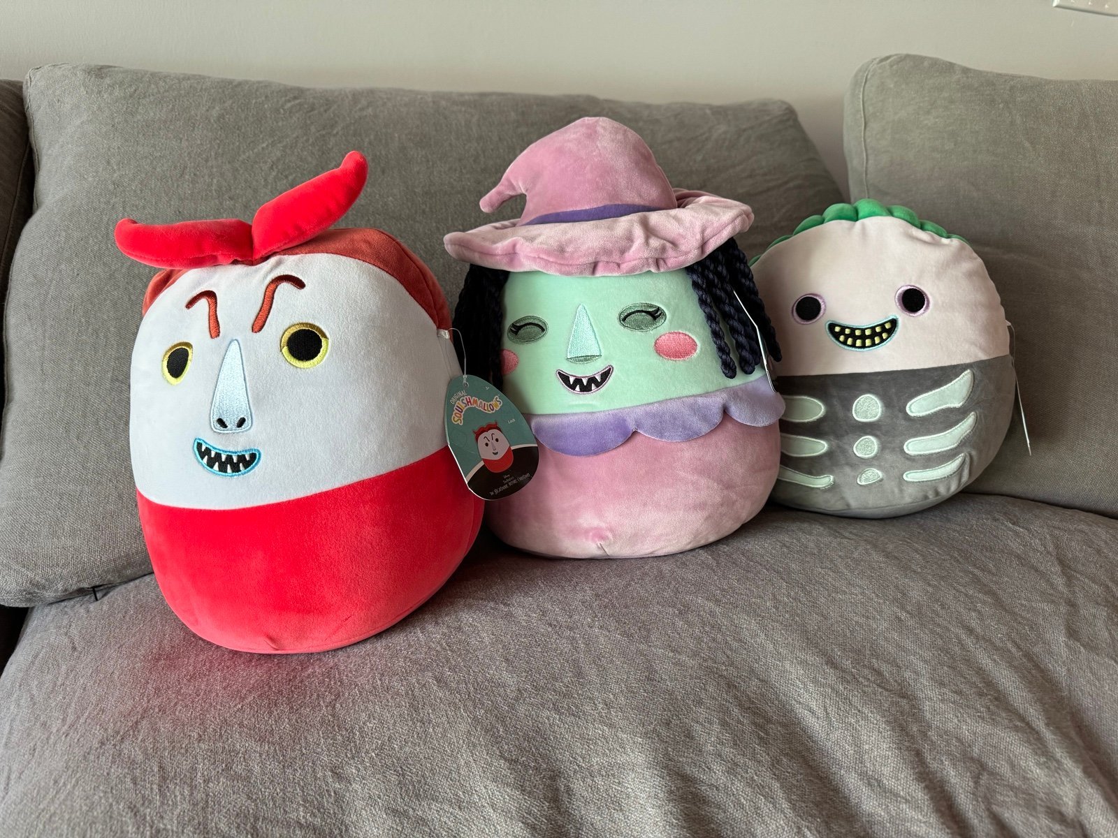 NWT Squishmallow Set - NBC Lock, Shock, & Barrel