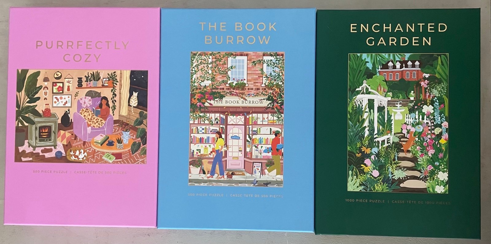 Brand New Hobbry 3 Puzzle Bundle