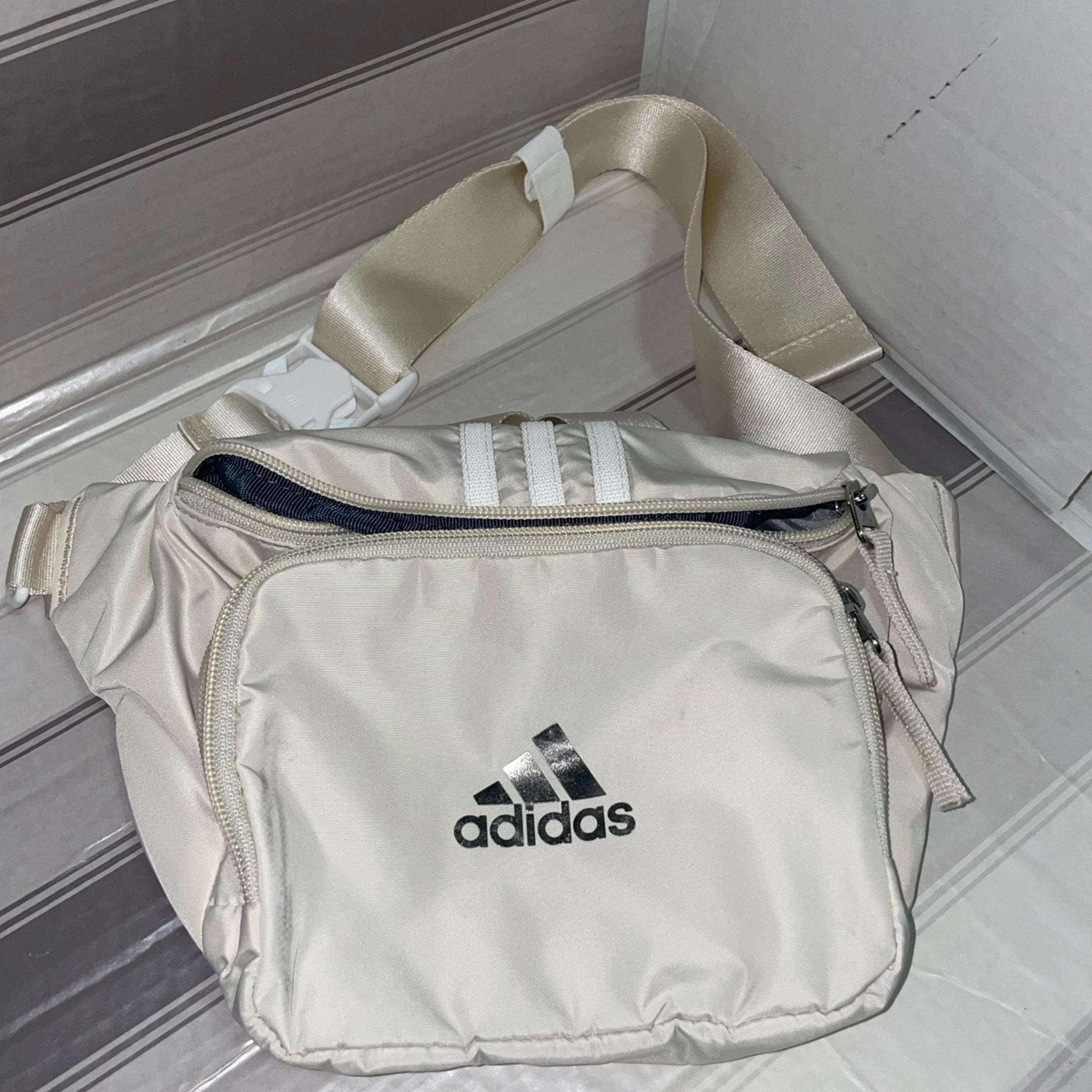 Adidas X Zöe Saldana U4U Waist Bag Fanny Pack Crossbody Bag Festival Pouch Ivory