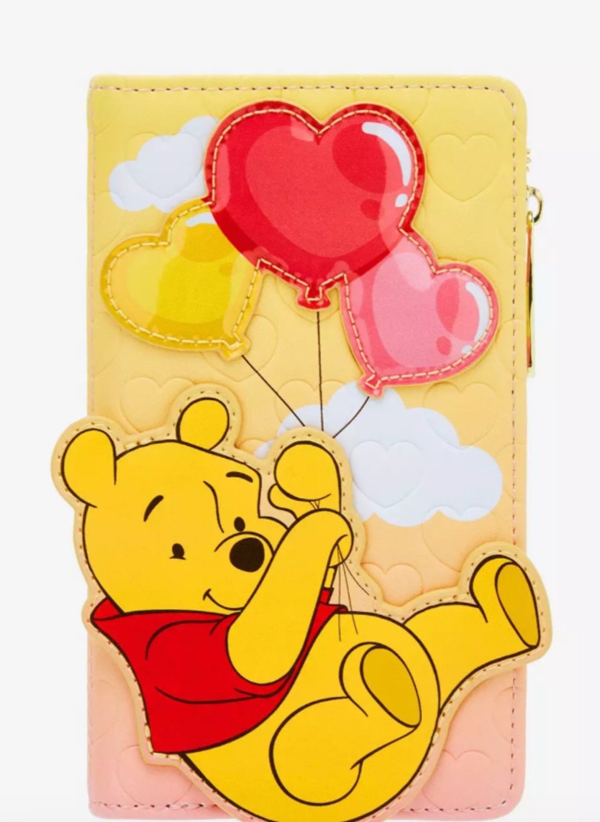 Loungefly Disney Winnie the Pooh Heart Balloon Pooh Bear Wallet
