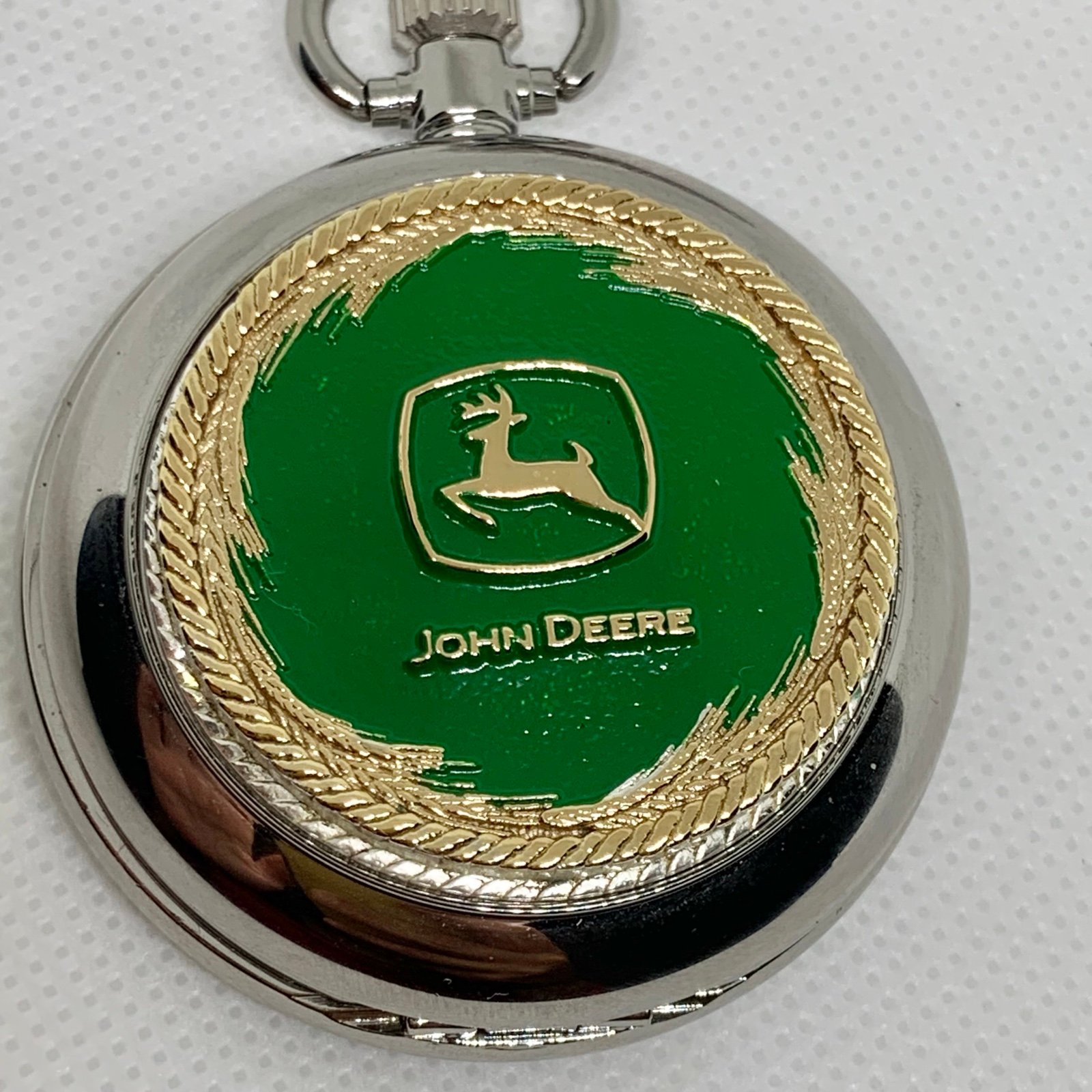 john deere pocket watch