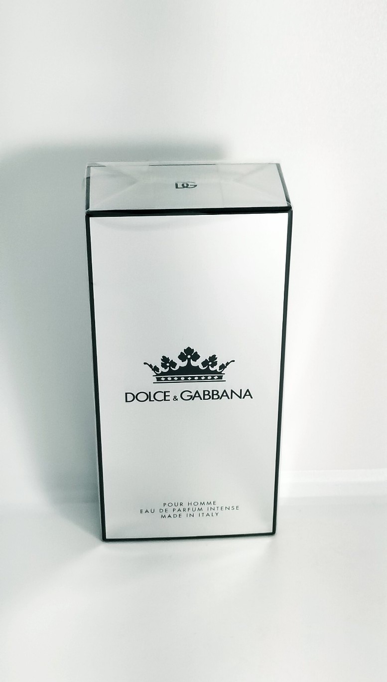 K (KING) INTENSE BY DOLCE & GABBANA-MEN-EDP-SPRAY-3.3 OZ-100 ML-AUTHENTIC-ITALY