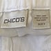 Chico's Womens Size XL 100% Linen Wide Leg Pull On Pants White Coastal Lagenlook