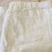 Chico's Womens Size XL 100% Linen Wide Leg Pull On Pants White Coastal Lagenlook
