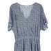 J.Crew floral V-Neck High Low Ruffle Hem midi Dress Sz XS