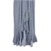 J.Crew floral V-Neck High Low Ruffle Hem midi Dress Sz XS