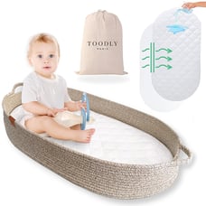 Baby Changing Basket with Anti Slip Bottom Toodly