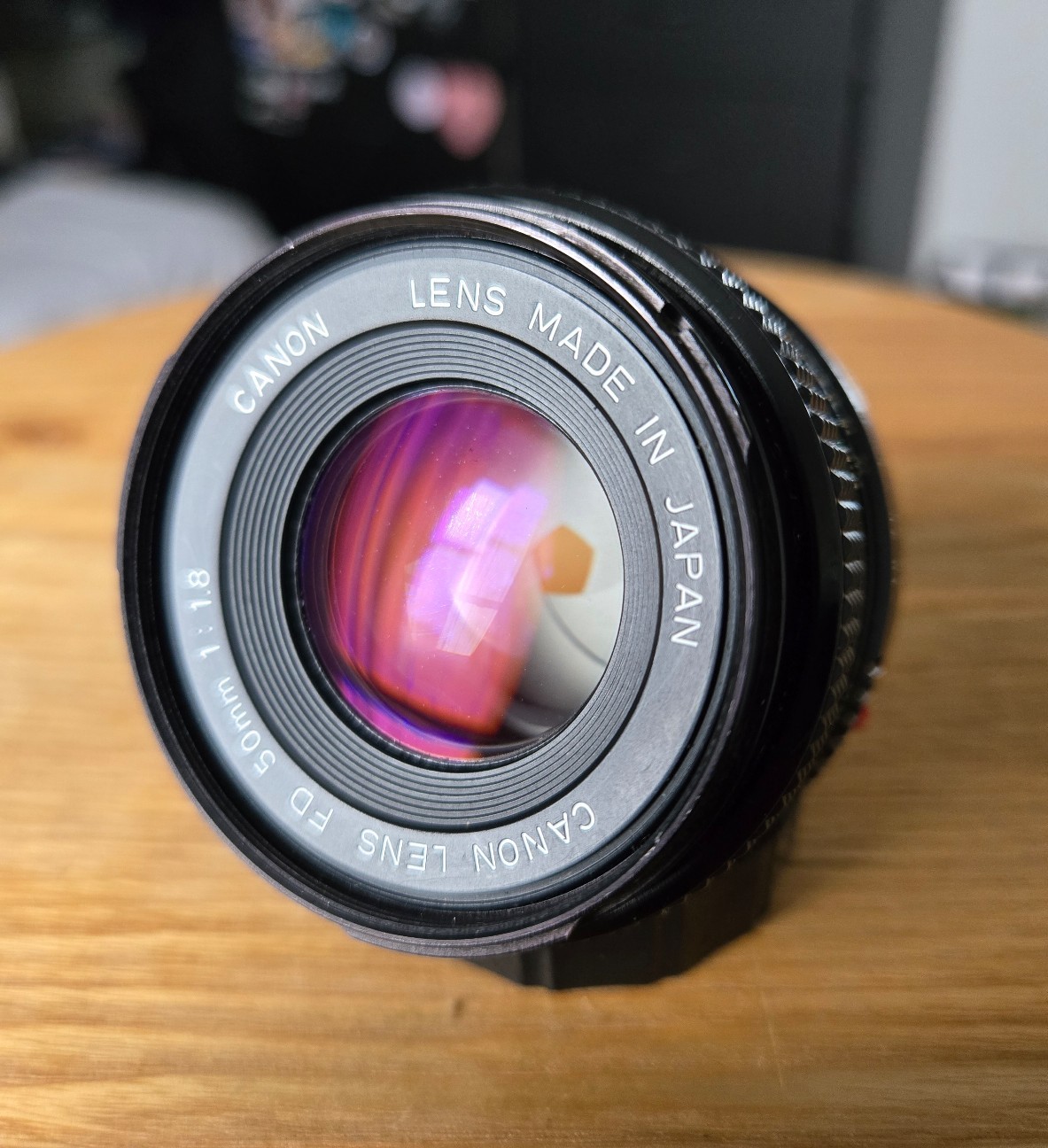 Canon EF 50mm f/ 1.8 lens - FD mount - Manual Focus - Japanese Vintage