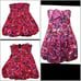 NWT BCBGMAXAZRIA Hot Floral Pink Bubble Corset Dress Women Size 10