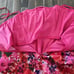 NWT BCBGMAXAZRIA Hot Floral Pink Bubble Corset Dress Women Size 10