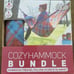 Equip Cozy Hammock Bundle Travel, Blanket, Pillow. New