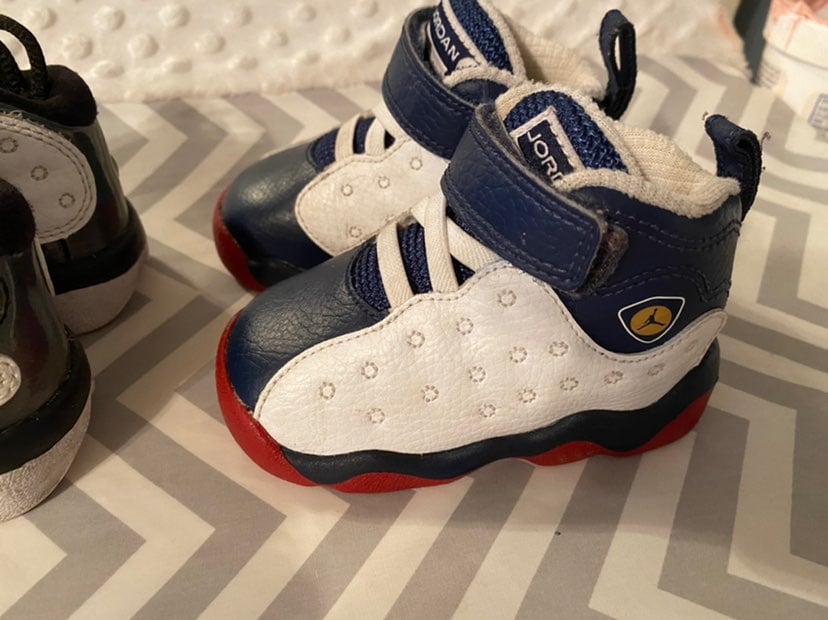 3 pairs of toddler Jordans