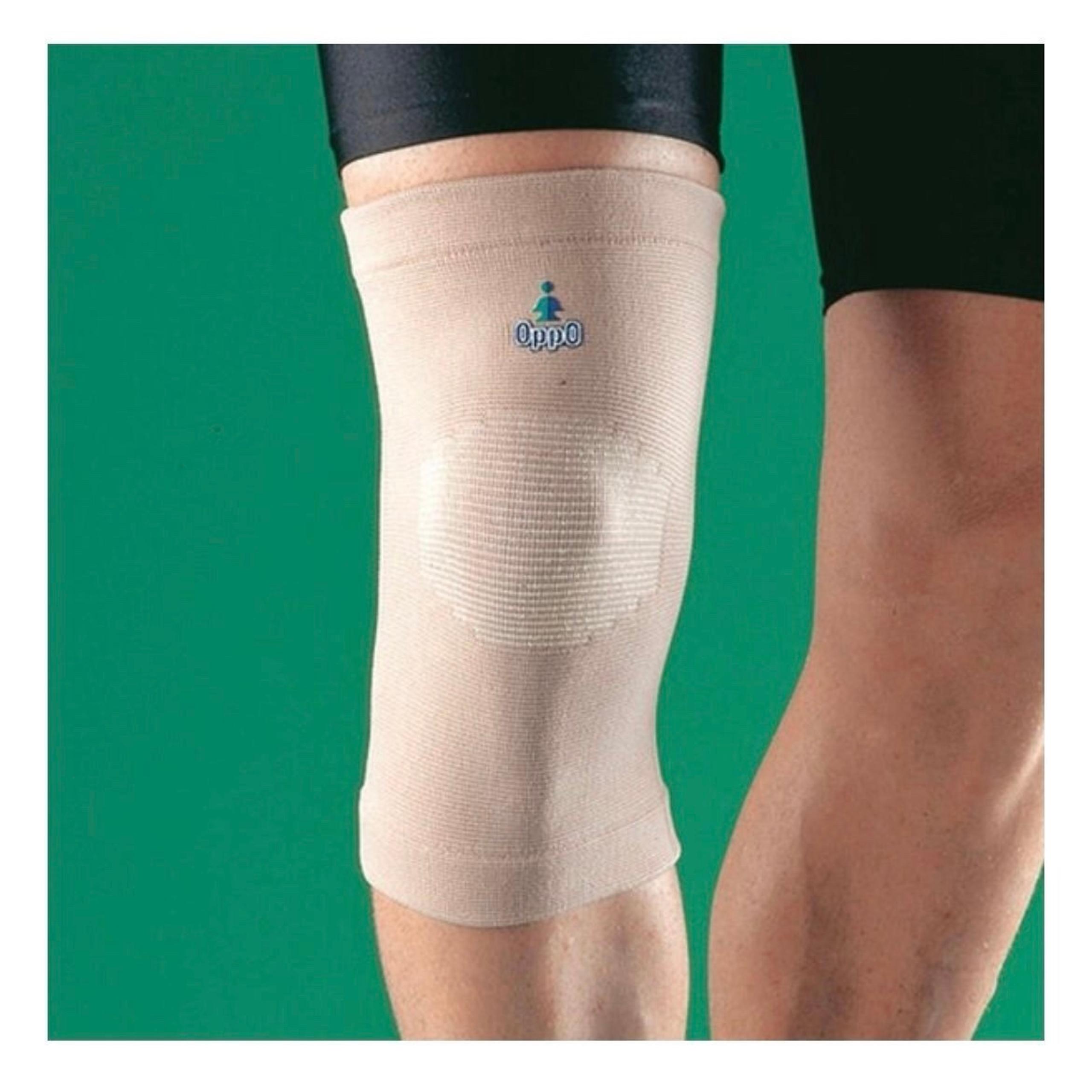 Oppo Medical 4-Way Stretch Right or Left Knee Support (Unisex; Natural), Large