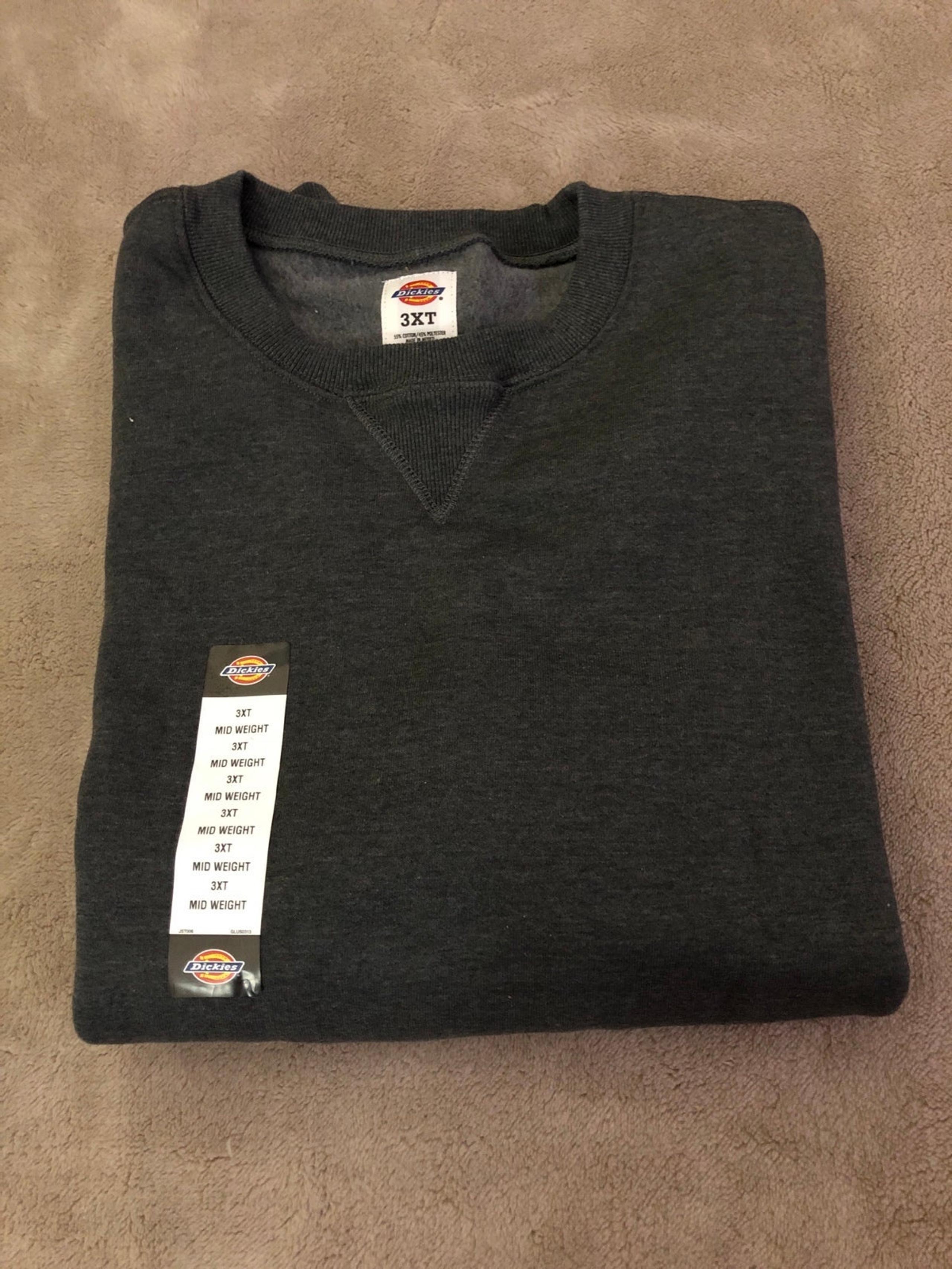 Dickies Men’s Mid-Weight Crewneck Sweatshirt Size 3XT - NWT