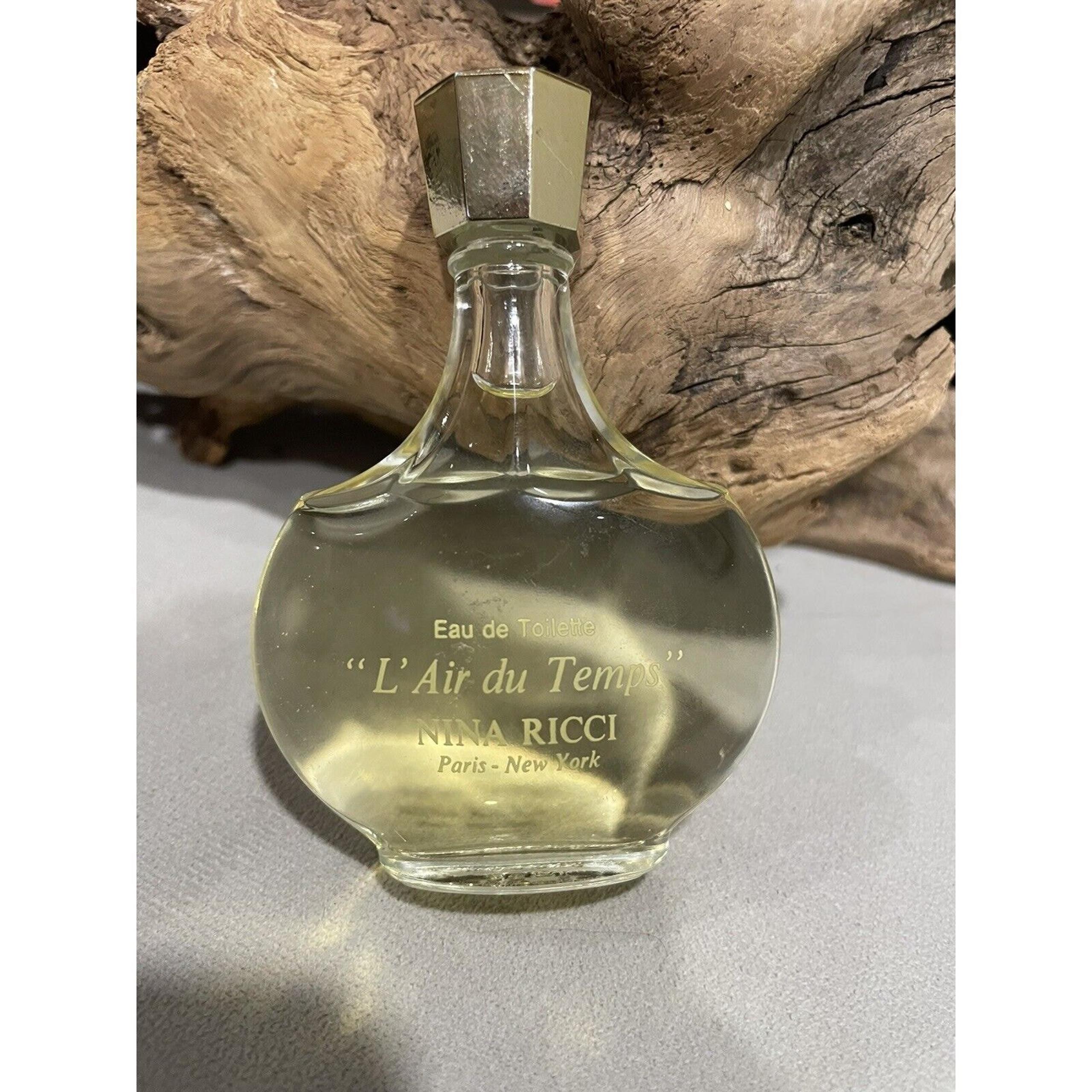 vintage L'AIR DU TEMPS by Nina Ricci Eau De Perfum Splash FULL 1.7 oz Women