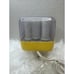 Clairol C-14 Style Setter Hot Rollers Vintage Yellow + Clips FAST SHIPPER