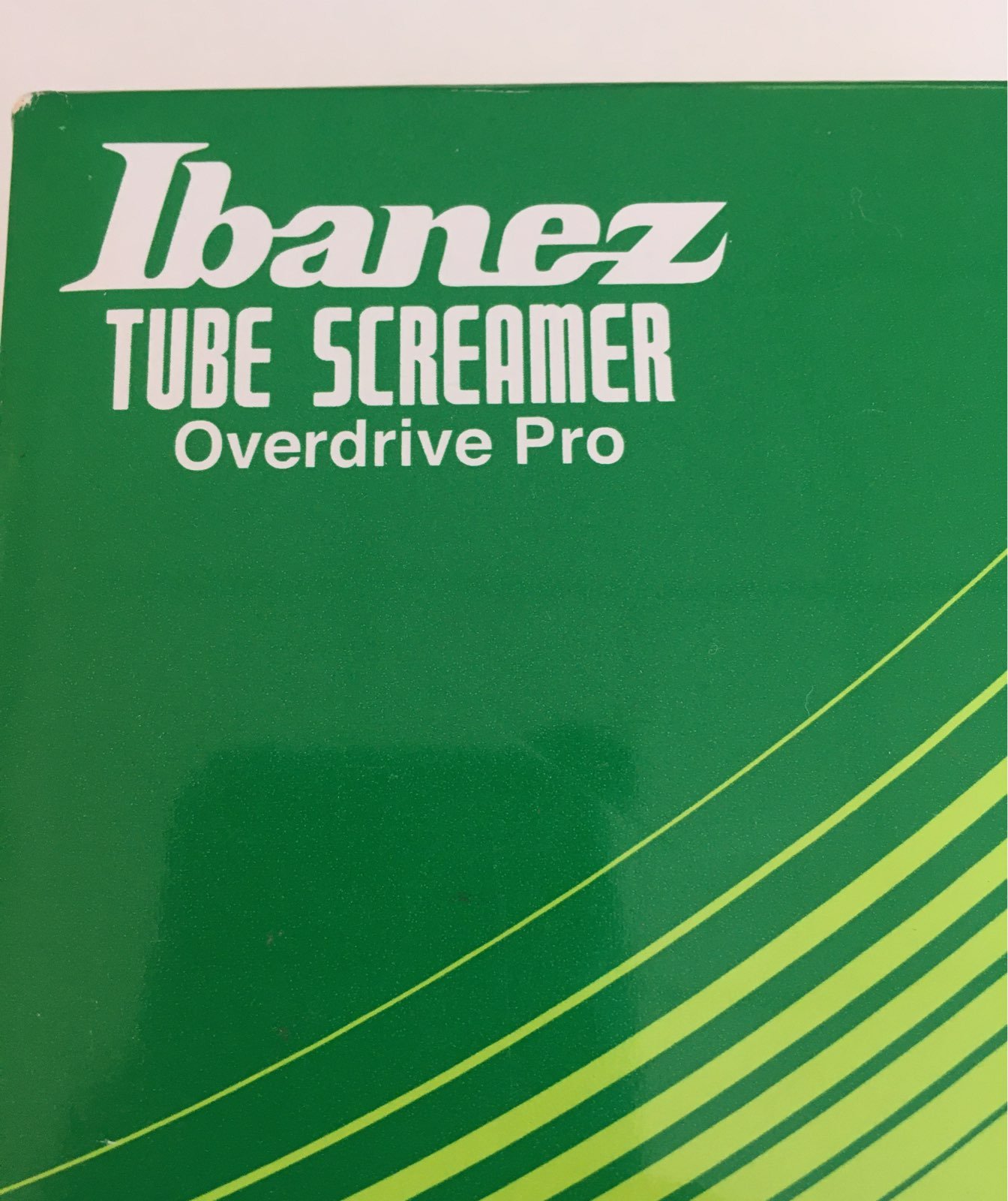 Ibanez tube screamer overdrive pro