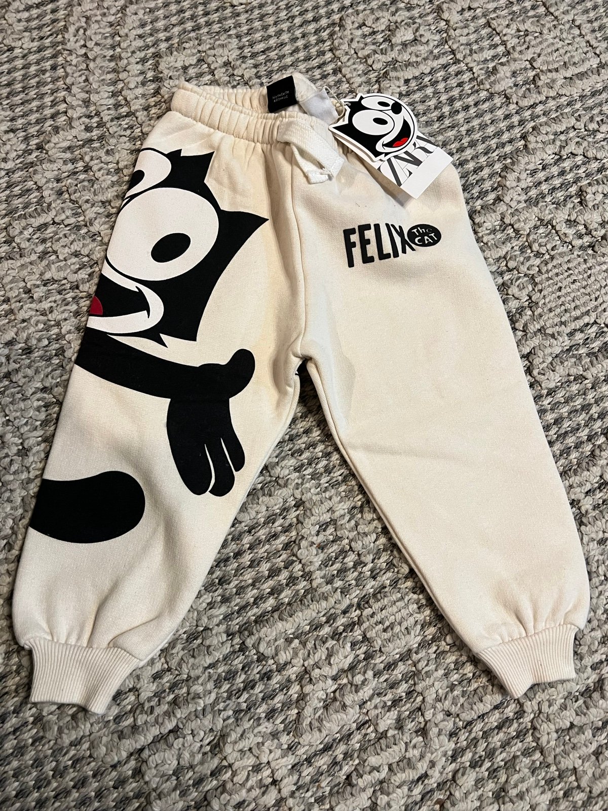 zara new felix sweatpants sz 18-24 m