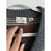 Vintage Neiman Marcus Brown Maroon Gray Color Block Wool V-Neck Sweater Size L