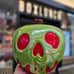 Disney Poison Apple Cookie Jar and Two posion apple mugs
